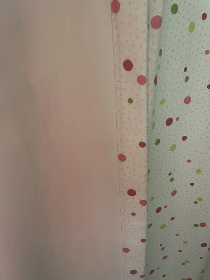 Cortinas plisadas Waverly Lauren Hancock Deco Dot Designer 2 paneles 26x85 Foto 4 de 4