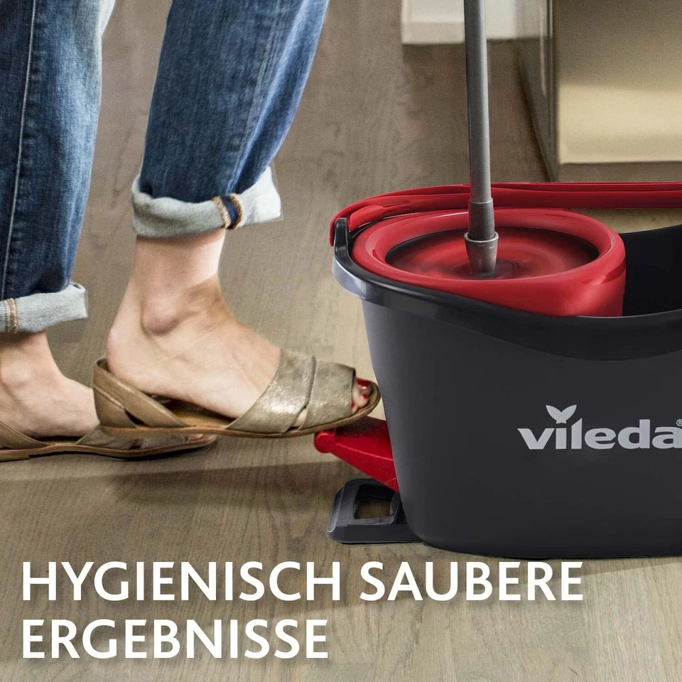 Vileda Turbo 2in1 EasyWring&Clean Ersatzkopf im Doppelpack, Mopköpfe für die - Bild 2 von 4