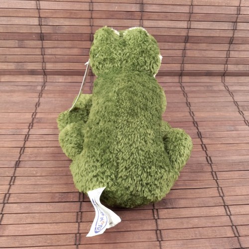 Mary Meyer Lil' Freddie Frog Green 8" Floppy Bean Bag Plush - Picture 5 of 9