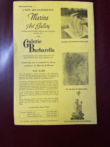 1971 Tappan Zee Playhouse ‘Forty Carats’ Playbill Christopher Reeve - Picture 9 of 9