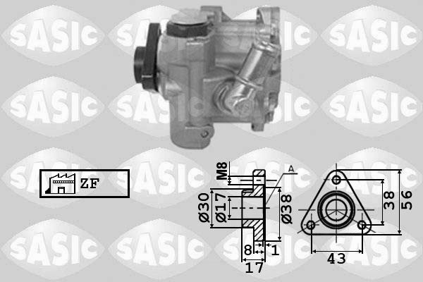 Pompe hydraulique Audi A4 B7 2.5 TDI pour restaurer la direction en virage