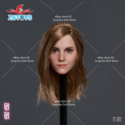 Z6TOYS ZC012E 1/6 Head Sculpt Emma Watson Girl For 12'' Female PH TBL Figure Body