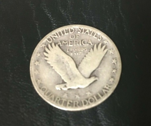 1930-S Standing Liberty Quarter 90% Silver 1930 S San Francisco Mint Invent#14 - Picture 2 of 2