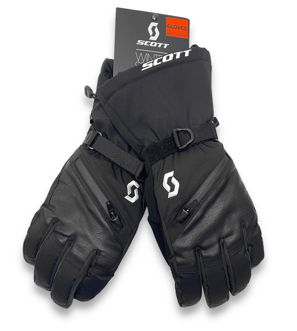 Перчатки Scott Ultimate Arctic Gloves - NWT мужские 2XL XXL размер 11 черные - 44931-F8 8090₽