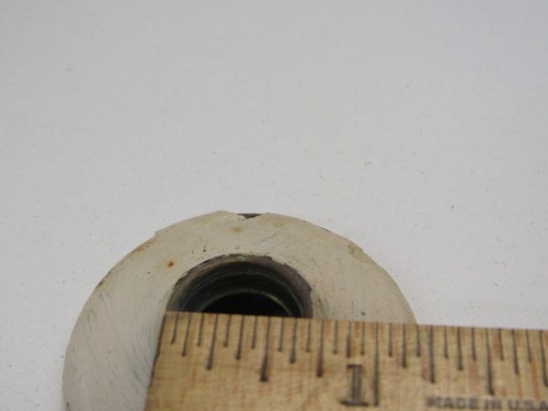 Manopola Porta Rosetta Antica Vintage Stampata Ottone Hardware Vittoriano #LL-65 - Foto 4 di 5