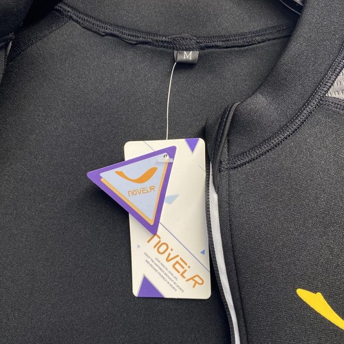 Novelr Sauna Neopren Kurzarm T-Shirt Damen Medium schwarz Frontreißverschluss neu - Bild 10 von 15