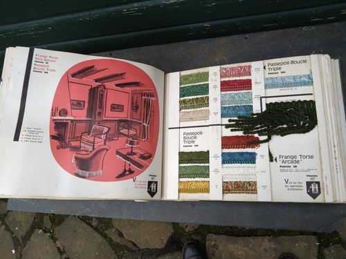 Vintage französische Innenarchitektur Polster Verkaufsbuch - Bild 3 von 18