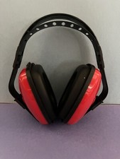 Monster Jam Logo Red Earmuffs Hearing Protection Adjustable