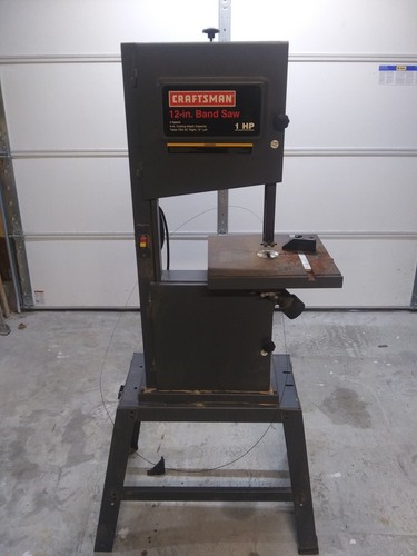 Sears Roebuck and co/Craftsman 12" Band Saw 2-Speed 6-in. cutting depth