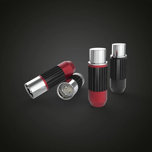 4 SZTUK VIBORG Czyste srebro XLR Wtyczka XM203AG Jack Hifi Audio MIC Kabel Balance - Zdjęcie 13 z 16
