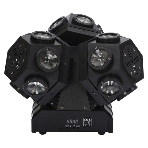 Luce fascio testa mobile LED 18x10W 4 in 1 testa mobile discoteca palcoscenico DMX512 - Foto 24 di 24