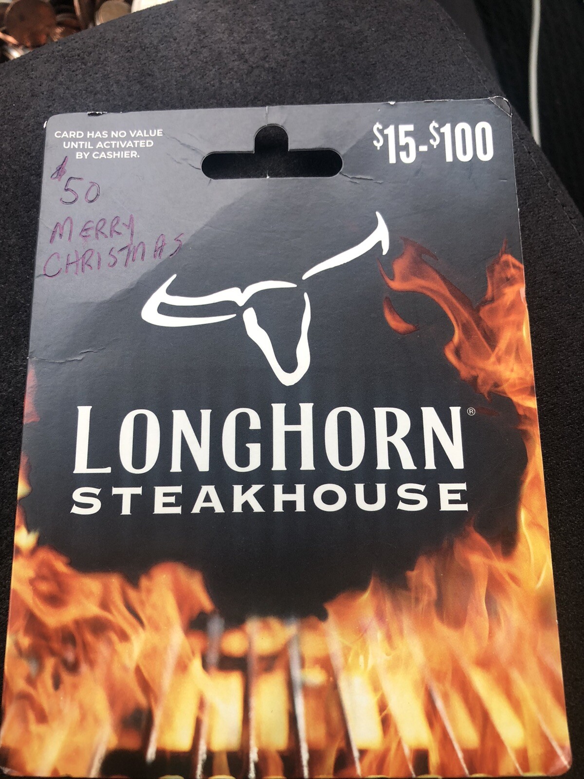 LongHorn Steakhouse Gift Card eBay