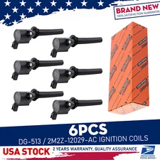 Durable 6pcs Ignition Coil 2M2Z-12029-A For Mercury Sable 3.0L V6 2000-04 DG513