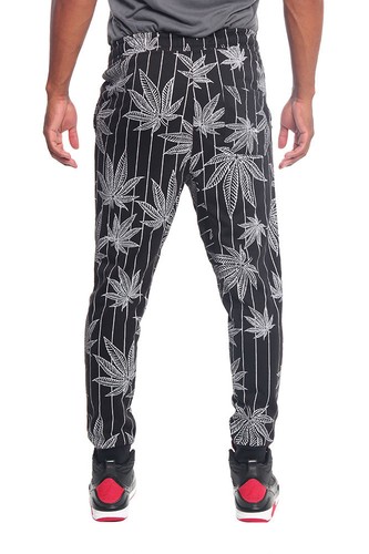 Victorious Men's Print Sports Gym Workout Active Yoga Pants Hipster Jogger Pants - Picture 139 of 206
