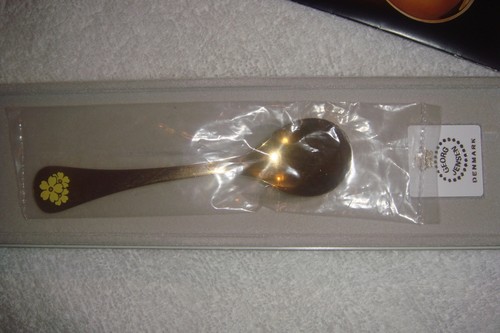 2 Stück groß u.kleGEORG JENSENJahreslöffel 1985 "SCHLÜSSELBLUME"silber/vergoldet - Bild 2 von 6