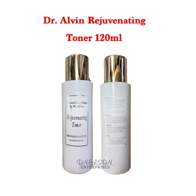 120ml Rejuvenating Toner By Dr Alvin Professional Skin Care