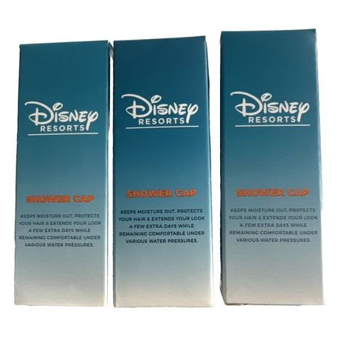 Disney Resorts H2o+ 3 Of Each-Sea Salt Body Lotion, Facial Soap & Shower Caps - Picture 2 of 4