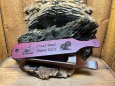  Walnut one-pc  Box Call w/ Purpleheart Lid and Base This Call Talks Turkey !!!