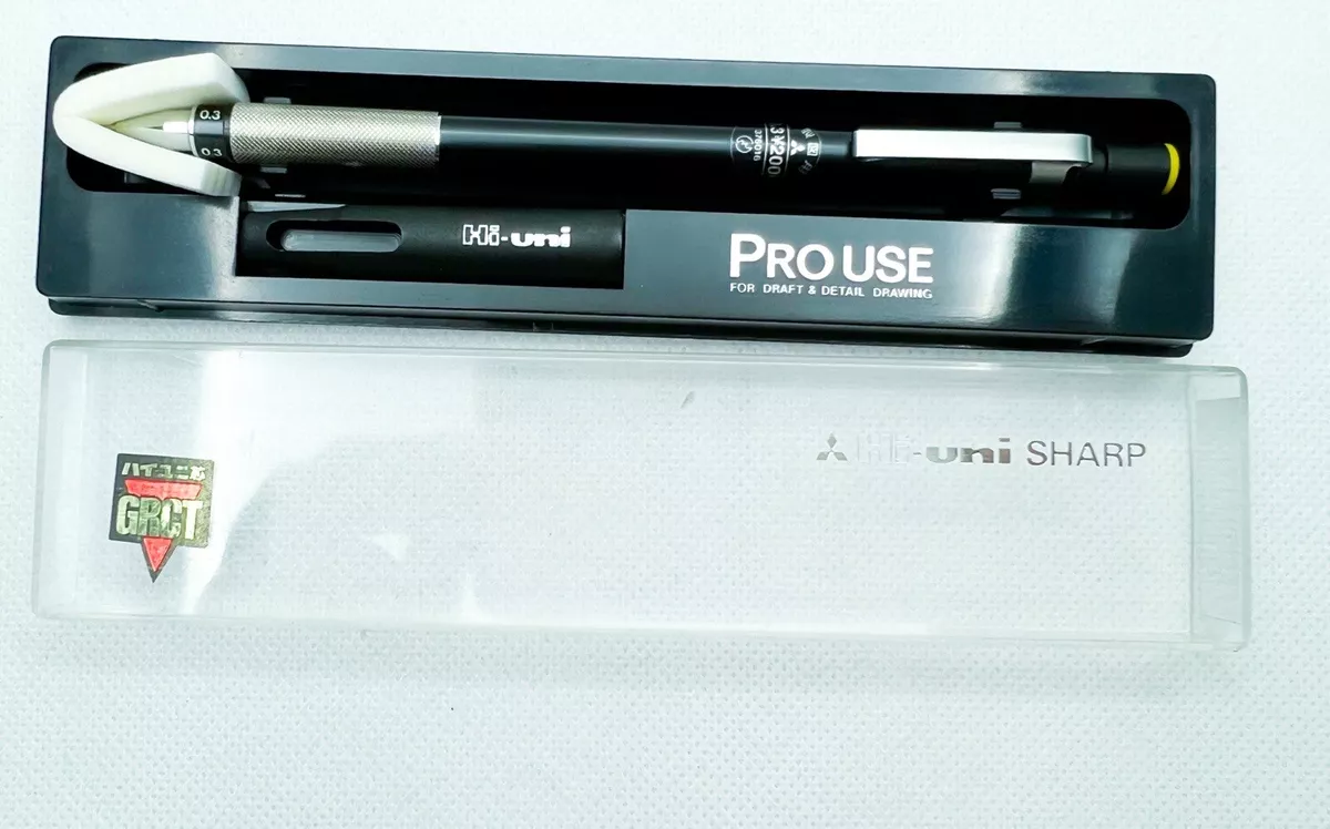 NOS rare Mitsubishi hi-Uni 2050 0.3mm Drafting Mechanical Pencil Free Shipping