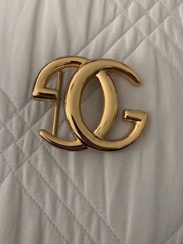 Rare Vintage Gucci Brass Belt Buckle 