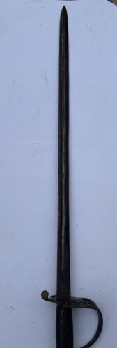 Wootz Saber Royal Antique Straight Marked Sabre Sword Vintage Rare Collectible - Picture 1 of 19