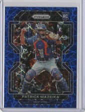 2022 Panini Prizm Patrick Mazeika Blue Velocity Prizm Rookie RC - New York Mets