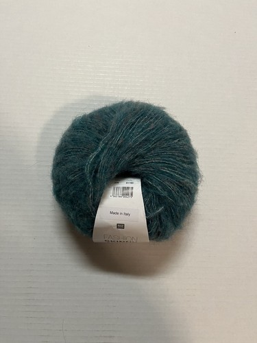 Rico Design Fashion Skinny Alpaca Yarn #006 Turquoise/Teal Alpaca Wool - Picture 3 of 3