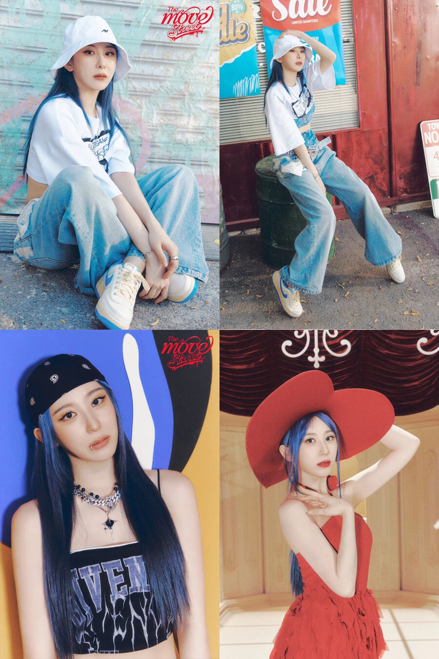 LEE CHAE YEON [THE MOVE:STREET] Album POCA 3 Ver SET/3 QR Card+6