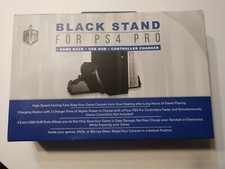 4-in-1 Vertical Charging Stand For PS4 Pro Video Game Rack, USB, Charger NEW