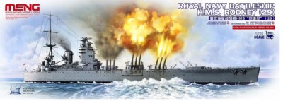MENG 1/700 Royal Navy Battleship H.M.S. Rodney (29) *Snap Fit*  #PS001