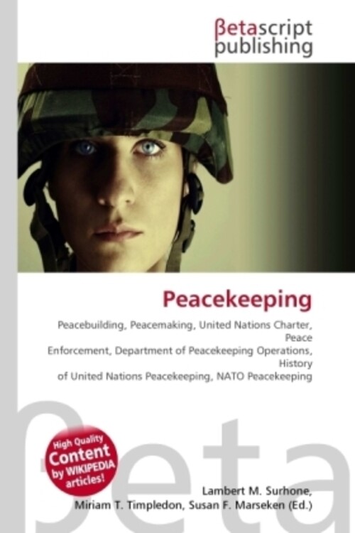 Thumbnail - Lambert M. Surhone (u. A.) | Peacekeeping | Taschenbuch | Englisch
