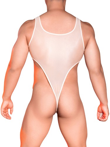 Sexy Ropa de club nocturno Body Ropa de dormir Leotardo Calzoncillos Tanga Sin mangas Brillante para hombre - Imagen 65 de 69