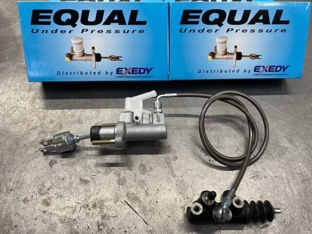 Exedy Clutch Master & Slave Cylinder & Stainless Steel Line Exedy Clutch Master & Slave Cylinder & Stainless Steel Line