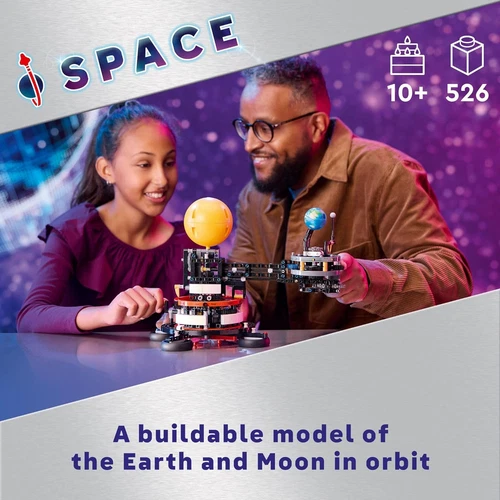 LEGO Technic Planet Earth and Moon in Orbit 42179 Toy Building Kit 526 pcs - Bild 4 von 6