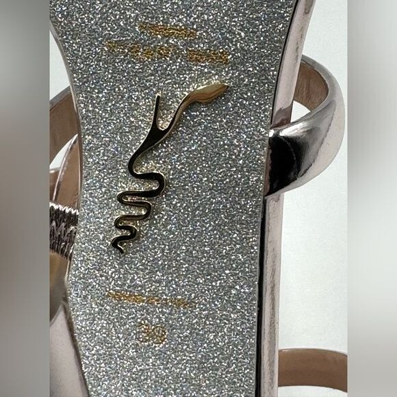Rene Caovilla 105MM Leather Ankle-Wrap Sandals | eBay