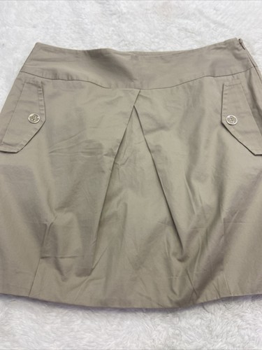 Gonna a matita kaki con zip laterale Gap tg14 tasche plissettata davanti - Foto 9 di 9