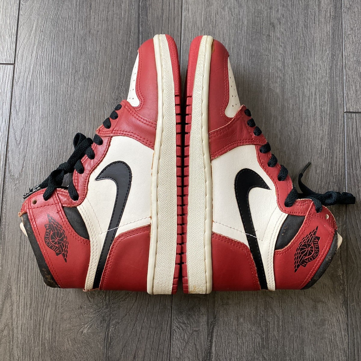 Nike Air Jordan 1 シカゴ85オリジナル赤/白/黒 NIKE AIR JORDAN 1 MID 