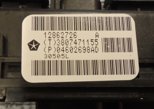 2006 - 2010 Chrysler PT Cruiser Master Front Power Window Switch OEM 04602698AD - Picture 8 of 9