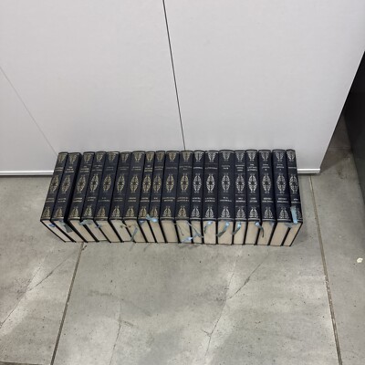 Lot of 19 Heron Classic Books - Gold Embellished Hardcover with Bookmarks - Nice