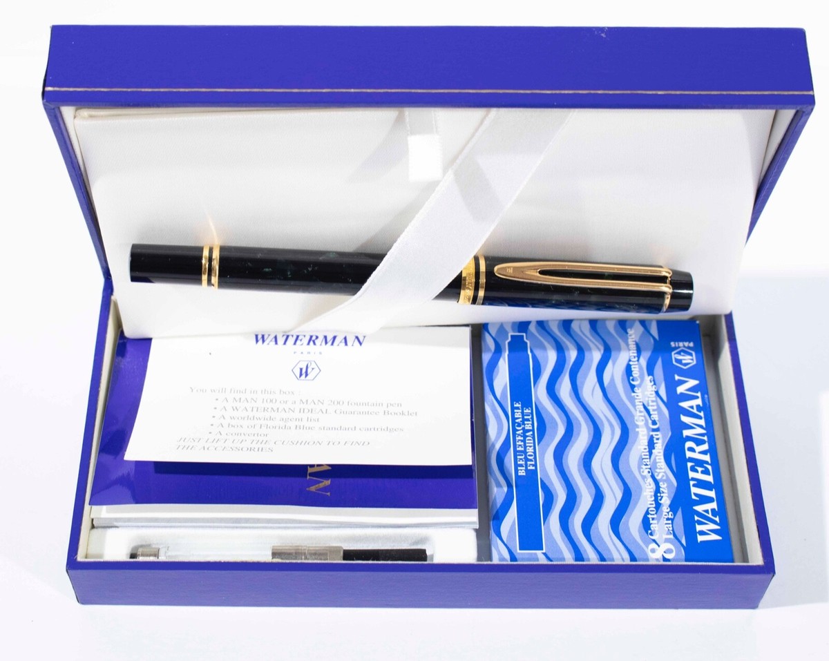 VINTAGE WATERMAN IDEAL 18K 750 FOUNTAIN PEN PARIS FRANCE W VINTAGE WATERMAN IDEAL 18K 750 FOUNTAIN PEN PARIS FRANCE W