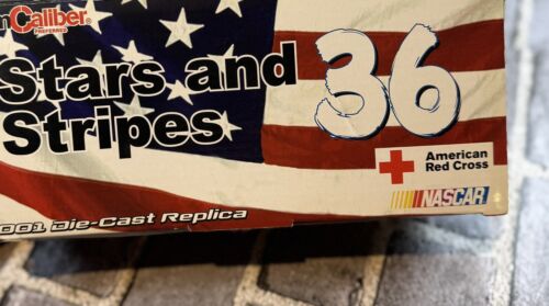 Ken Schrader #36 M&M's Stars Stripes Flag 9/11 Memorial 2001 Pontiac Grand Prix - Picture 2 of 10