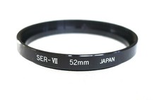 52mm to Series-VII Series-7 Stepping Adapter Ring - with retaining ring - NEW