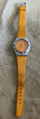  Vintage Swatch Irony FALLING STAR ORANGE YLS1013 Women's Watch | Swiss Quartz 