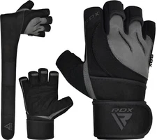 Weight Lifting Gloves by RDX, Powerlifting,Workout Gloves for Men, Wrist Support