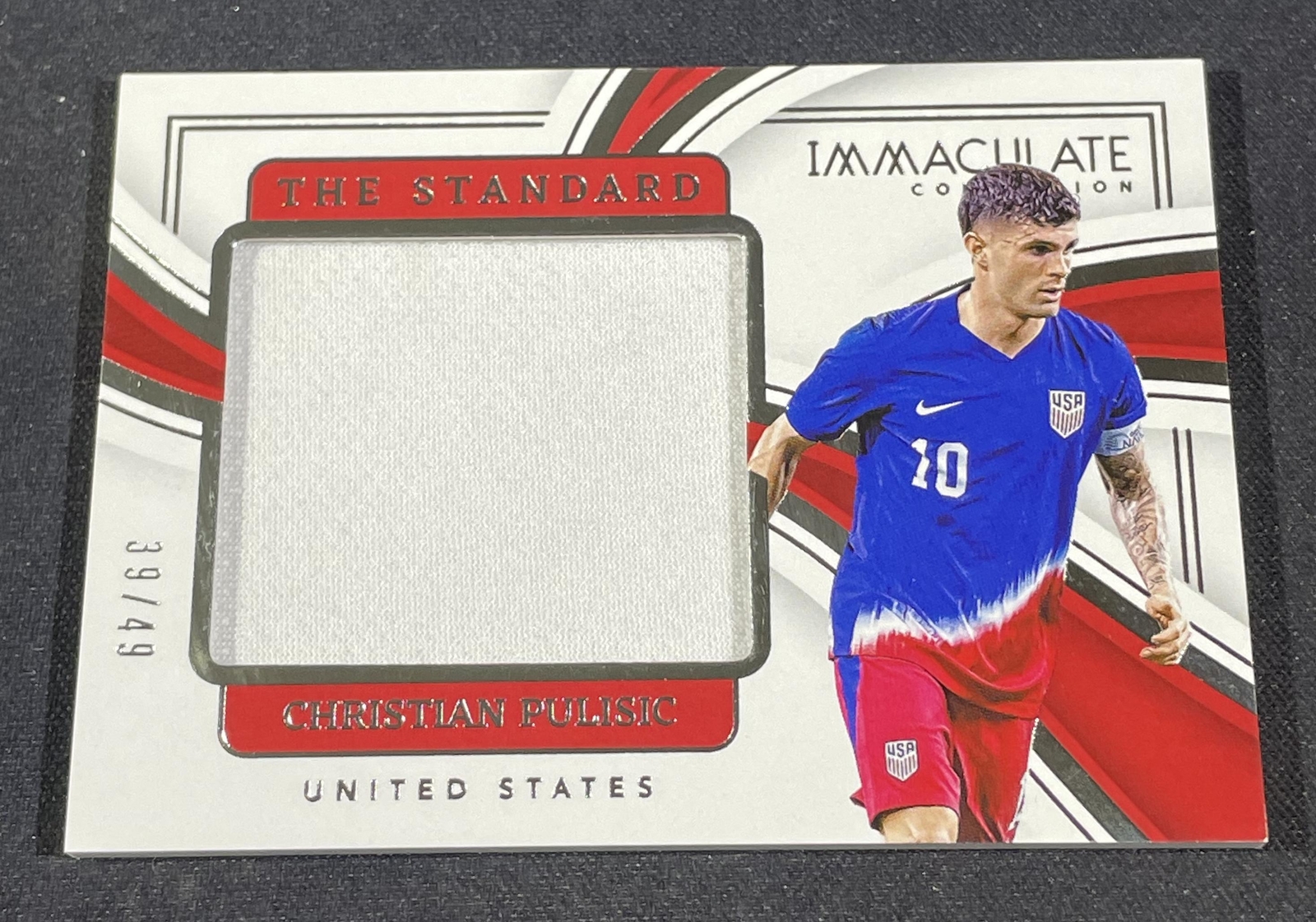 2024-25 Panini Immaculate Christian Pulisic Clearly Patch /49