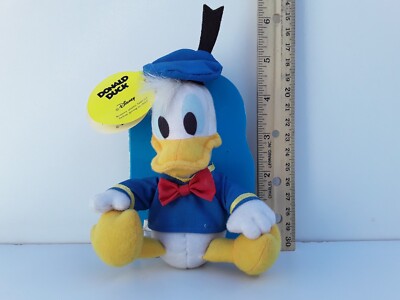 Disney Friendly Tales Donald Duck Plush and Book Mouse Works Vintage 90's NEW