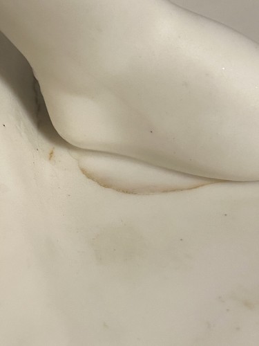 Antique Minton White Marble Parian Dorothea Figurine John Bell Mid-19th Century - Picture 14 of 15