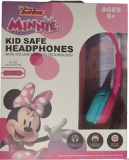 Kid Safe Disney  Minnie Mouse Headphones with Volume Limit Technology