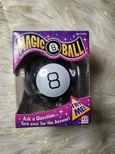 Classic Mattel Magic 8 Ball Toy Vintage Game Fortune Teller Kids Lucky Answers