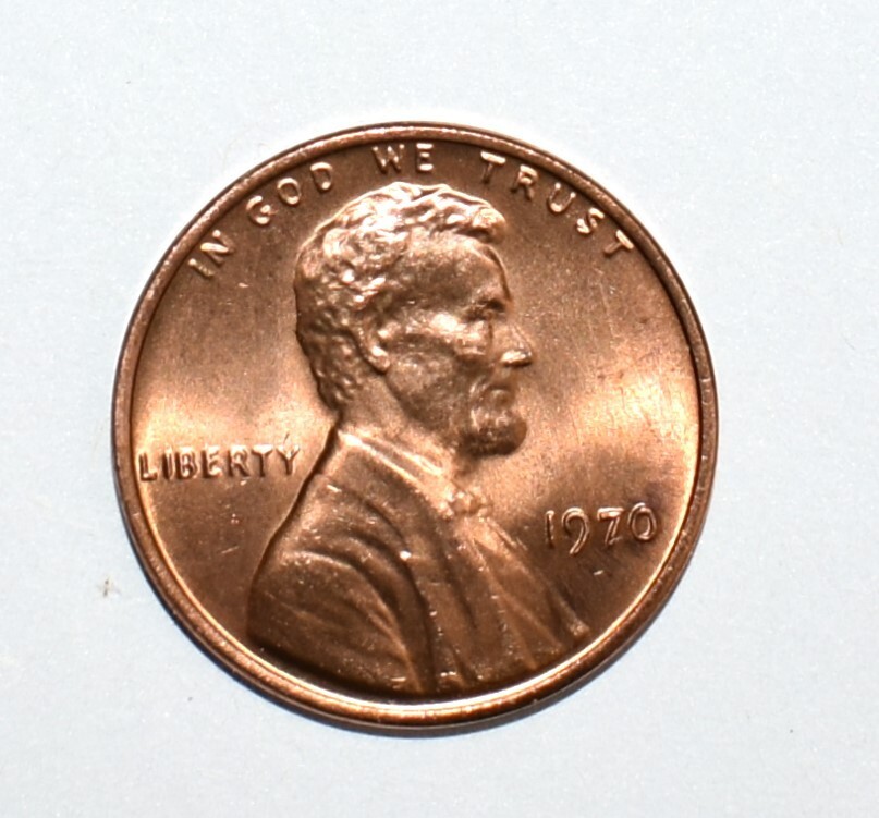 Ciondolo Con Moneta 1970 Proof Half Penny Inglese – Su Catena Italiana 22 Pollici Bicolore Oro 18KGF